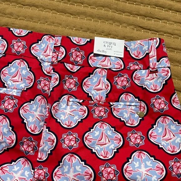 Crown & Ivey Shelby shorts NWT 10P - Picture 6 of 9